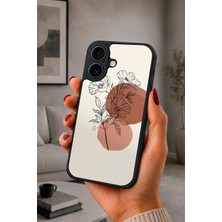 BG AKSESUAR iPhone 17 Uyumlu Eskiz Desenli Kamera Korumalı Darbelere Dayanıklı Kılıf