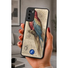 BG AKSESUAR Reeder S19 Max Pro S Uyumlu Papağan Desenli Kamera Korumalı Darbelere Dayanıklı Kılıf