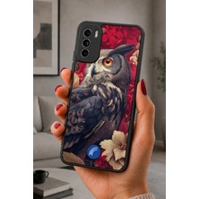BG AKSESUAR Reeder S19 Max Pro S Uyumlu Baykuş Desenli Kamera Korumalı Darbelere Dayanıklı Kılıf