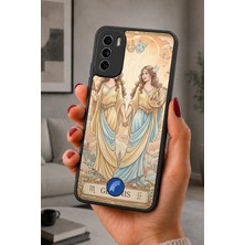 BG AKSESUAR Reeder S19 Max Pro S Uyumlu Gminis Desenli Kamera Korumalı Darbelere Dayanıklı Kılıf