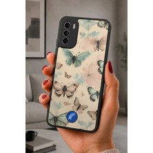 BG AKSESUAR Reeder S19 Max Pro S Uyumlu Metamorfoz Desenli Kamera Korumalı Darbelere Dayanıklı Kılıf
