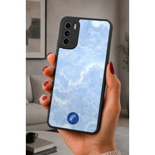BG AKSESUAR Reeder S19 Max Pro S Uyumlu Dalgalar Desenli Kamera Korumalı Darbelere Dayanıklı Kılıf