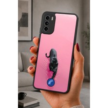 BG AKSESUAR Reeder S19 Max Pro S Uyumlu Panter Desenli Kamera Korumalı Darbelere Dayanıklı Kılıf