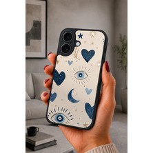 BG AKSESUAR iPhone 17 Uyumlu Bohem Desenli Kamera Korumalı Darbelere Dayanıklı Kılıf