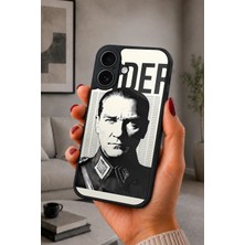 BG AKSESUAR iPhone 17 Uyumlu Önder Desenli Kamera Korumalı Darbelere Dayanıklı Kılıf