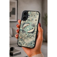 BG AKSESUAR iPhone 17 Uyumlu Balıkburcu Desenli Kamera Korumalı Darbelere Dayanıklı Kılıf