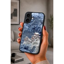 BG AKSESUAR iPhone 17 Uyumlu Kale Desenli Kamera Korumalı Darbelere Dayanıklı Kılıf