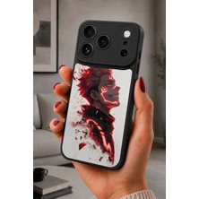 BG AKSESUAR iPhone 17 Pro Uyumlu Sukunagüç Desenli Kamera Korumalı Darbelere Dayanıklı Kılıf