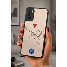 BG AKSESUAR Reeder S19 Max Pro S Uyumlu Serçeparmak Desenli Kamera Korumalı Darbelere Dayanıklı Kılıf