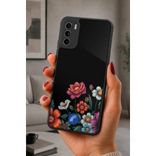 BG AKSESUAR Reeder S19 Max Pro S Uyumlu Bahçe Desenli Kamera Korumalı Darbelere Dayanıklı Kılıf