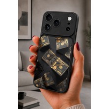 BG AKSESUAR iPhone 17 Pro Max Uyumlu Banknot Desenli Kamera Korumalı Darbelere Dayanıklı Kılıf