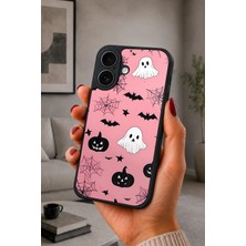 BG AKSESUAR iPhone 17 Uyumlu Halloween Desenli Kamera Korumalı Darbelere Dayanıklı Kılıf