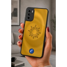 BG AKSESUAR Reeder S19 Max Pro S Uyumlu Güneşışını Desenli Kamera Korumalı Darbelere Dayanıklı Kılıf