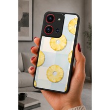 BG AKSESUAR Reeder S19 Max Pro S 108MP / Zoom Uyumlu Pineapple Desenli Kamera Korumalı Darbelere Dayanıklı Kılıf