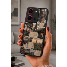 BG AKSESUAR Reeder S19 Max Pro S 108MP / Zoom Uyumlu Edinburgh Desenli Kamera Korumalı Darbelere Dayanıklı Kılıf