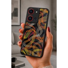 BG AKSESUAR Reeder S19 Max Pro S 108MP / Zoom Uyumlu Çizgi Desenli Kamera Korumalı Darbelere Dayanıklı Kılıf