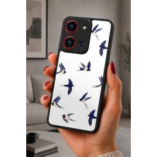 BG AKSESUAR Reeder S19 Max Pro S 108MP / Zoom Uyumlu Uçuş Desenli Kamera Korumalı Darbelere Dayanıklı Kılıf