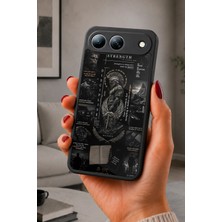 BG AKSESUAR Tecno Spark 40 5g Uyumlu Hanuman Desenli Kamera Korumalı Darbelere Dayanıklı Kılıf