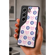 BG AKSESUAR Tecno Camon 40 Uyumlu Tılsım Desenli Kamera Korumalı Darbelere Dayanıklı Kılıf