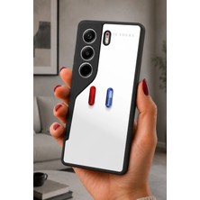 BG AKSESUAR Tecno Camon 40 Uyumlu Kapsül Desenli Kamera Korumalı Darbelere Dayanıklı Kılıf