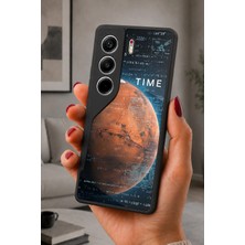 BG AKSESUAR Tecno Camon 40 Uyumlu Mars Desenli Kamera Korumalı Darbelere Dayanıklı Kılıf