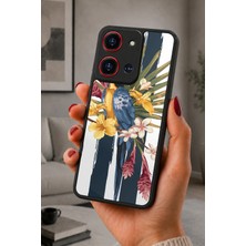 BG AKSESUAR Reeder S19 Max Pro S 108MP / Zoom Uyumlu Tropikal Desenli Kamera Korumalı Darbelere Dayanıklı Kılıf
