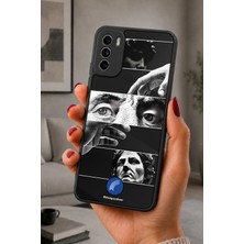 BG AKSESUAR Reeder S19 Max Pro S Uyumlu Beyaz Desenli Kamera Korumalı Darbelere Dayanıklı Kılıf