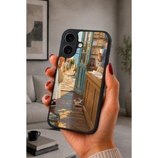 BG AKSESUAR iPhone 17 Uyumlu Bookshop Desenli Kamera Korumalı Darbelere Dayanıklı Kılıf