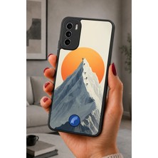 BG AKSESUAR Reeder S19 Max Pro S Uyumlu Karlıdağ Desenli Kamera Korumalı Darbelere Dayanıklı Kılıf