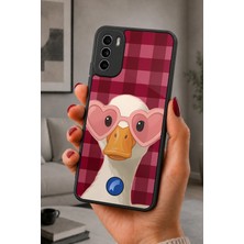 BG AKSESUAR Reeder S19 Max Pro S Uyumlu Gözlüklüördek Desenli Kamera Korumalı Darbelere Dayanıklı Kılıf