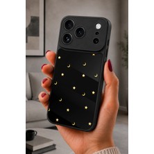 BG AKSESUAR iPhone 17 Pro Uyumlu Gececil Desenli Kamera Korumalı Darbelere Dayanıklı Kılıf