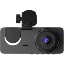 Üç Kameralı 1080P Full Hd Araç Içi Kamera – Gsensörlü ve Gece Görüşlü
