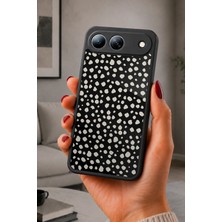 BG AKSESUAR Tecno Spark 40 5g Uyumlu Konfeti Desenli Kamera Korumalı Darbelere Dayanıklı Kılıf