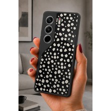 BG AKSESUAR Tecno Camon 40 Uyumlu Konfeti Desenli Kamera Korumalı Darbelere Dayanıklı Kılıf