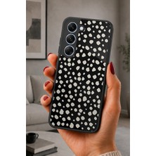 BG AKSESUAR Tecno Spark 40 Pro Uyumlu Konfeti Desenli Kamera Korumalı Darbelere Dayanıklı Kılıf