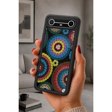 BG AKSESUAR Tecno Spark Slim Uyumlu Dairesel Desenli Kamera Korumalı Darbelere Dayanıklı Kılıf