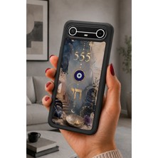 BG AKSESUAR Tecno Spark Slim Uyumlu Numeroloji Desenli Kamera Korumalı Darbelere Dayanıklı Kılıf
