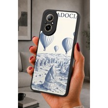 BG AKSESUAR Realme 12 Lite Uyumlu Cappadocia Desenli Kamera Korumalı Darbelere Dayanıklı Kılıf