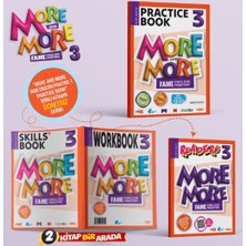 Kurmay 3 More And More Practice Book + Workbook - Skills Book + Readers