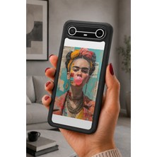 BG AKSESUAR Tecno Spark Slim Uyumlu Sakız Desenli Kamera Korumalı Darbelere Dayanıklı Kılıf