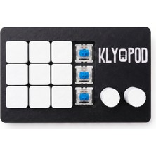Kly Pod Macropad MP12 12 Makro Tuş 2 Döndürebilir Tuş Obs,twitch,kick