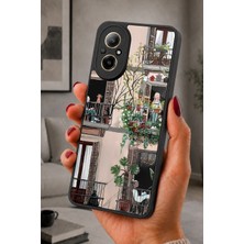 BG AKSESUAR Realme 12 Lite Uyumlu Apartman Desenli Kamera Korumalı Darbelere Dayanıklı Kılıf