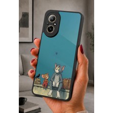 BG AKSESUAR Realme 12 Lite Uyumlu Tomjerry Desenli Kamera Korumalı Darbelere Dayanıklı Kılıf