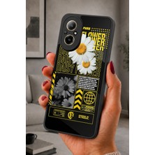 BG AKSESUAR Realme 12 Lite Uyumlu Asteraceae Desenli Kamera Korumalı Darbelere Dayanıklı Kılıf