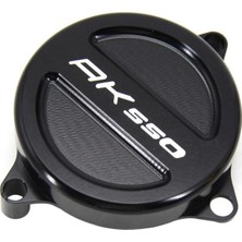 Kymco AK550 2017-2020 Uyumlu Dekoratif Kapak Siyah