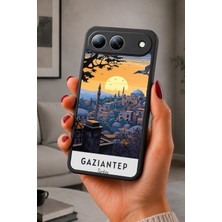 BG AKSESUAR Tecno Spark 40 5g Uyumlu Gaziantep Desenli Kamera Korumalı Darbelere Dayanıklı Kılıf