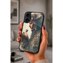BG AKSESUAR iPhone 17 Uyumlu Kaptan Desenli Kamera Korumalı Darbelere Dayanıklı Kılıf