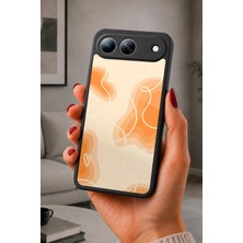 BG AKSESUAR Tecno Spark 40 5g Uyumlu Kıvrımlar Desenli Kamera Korumalı Darbelere Dayanıklı Kılıf