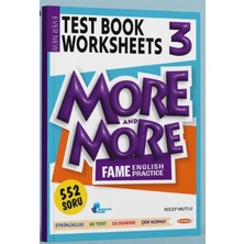 Kurmay 3 More And More Test Book - Worksheets
