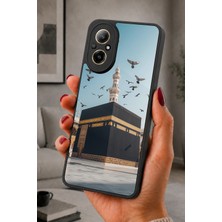 BG AKSESUAR Realme 12 Lite Uyumlu Kaabe Desenli Kamera Korumalı Darbelere Dayanıklı Kılıf